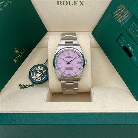 rolex op 36 candy pink